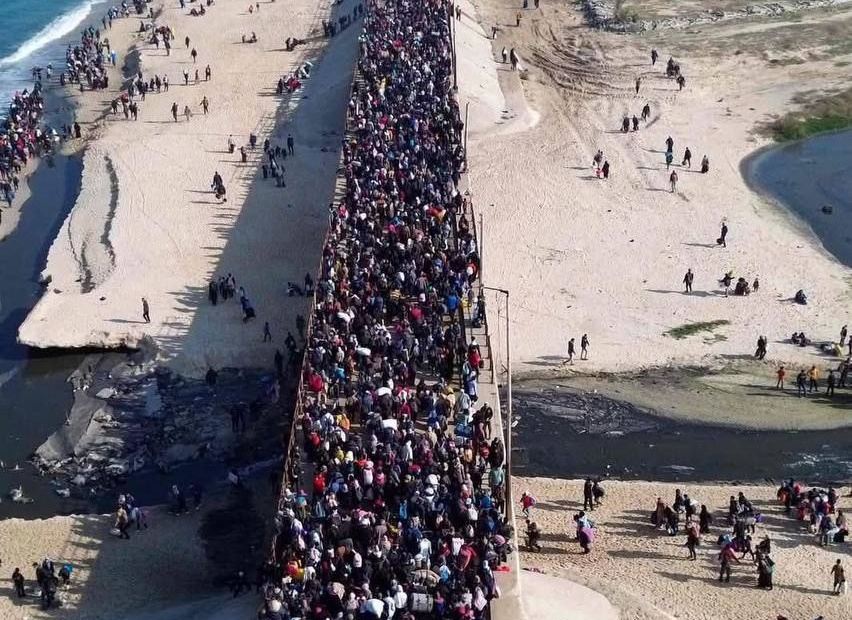 Monday, January 27, 2025 – The Gaza Strip inline image
