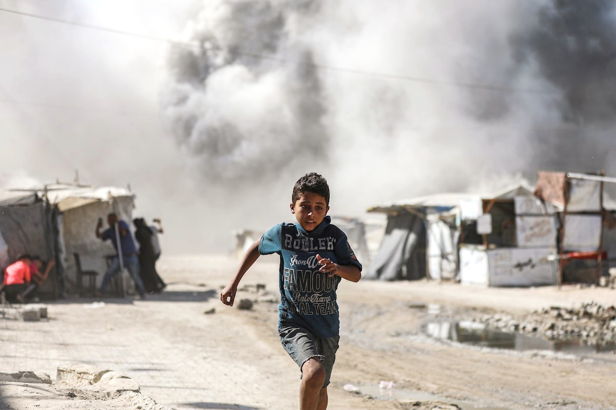 What do you call what’s happening in Gaza? inline image