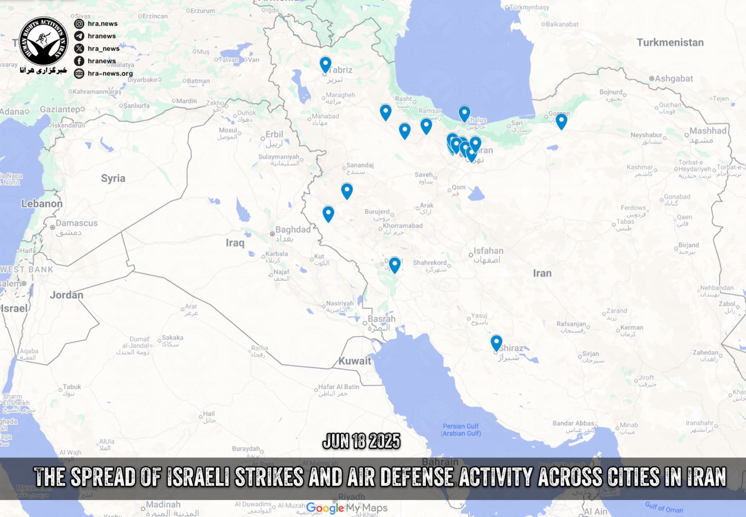 Wednesday, June 18, 2025 – Iran & Lebanon inline image